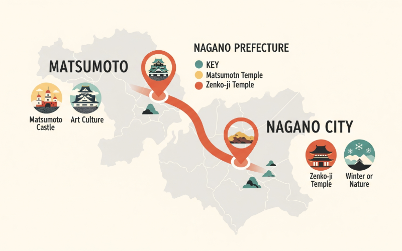 ダイヤモンドシライシ松本本店と長野本店の違い

