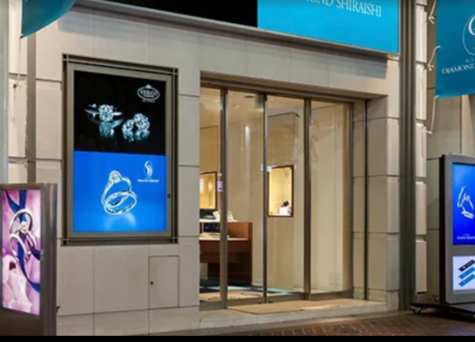 ダイヤモンドシライシ仙台本店の場所(青葉通り)と提携駐車場