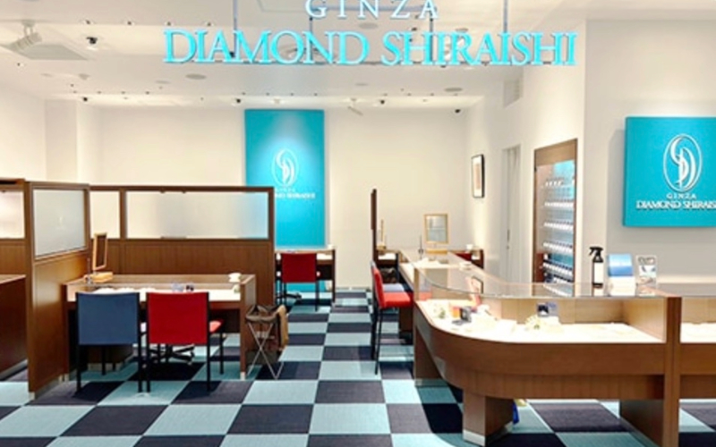 ダイヤモンドシライシ仙台パルコ2店の場所と提携駐車場

