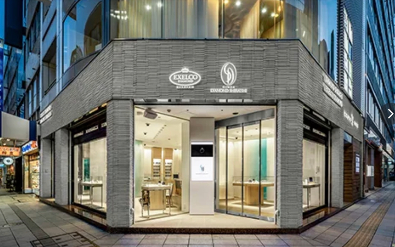 ダイヤモンドシライシ静岡本店の場所(呉服町通り)と提携駐車場