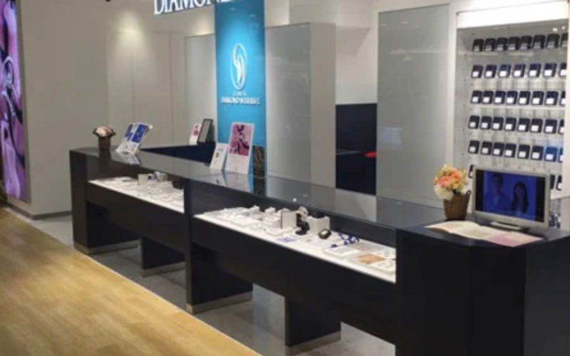 ダイヤモンドシライシ町田マルイ店の場所と提携駐車場

