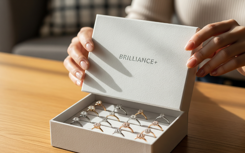 ブリリアンスプラスの自宅試着サービス