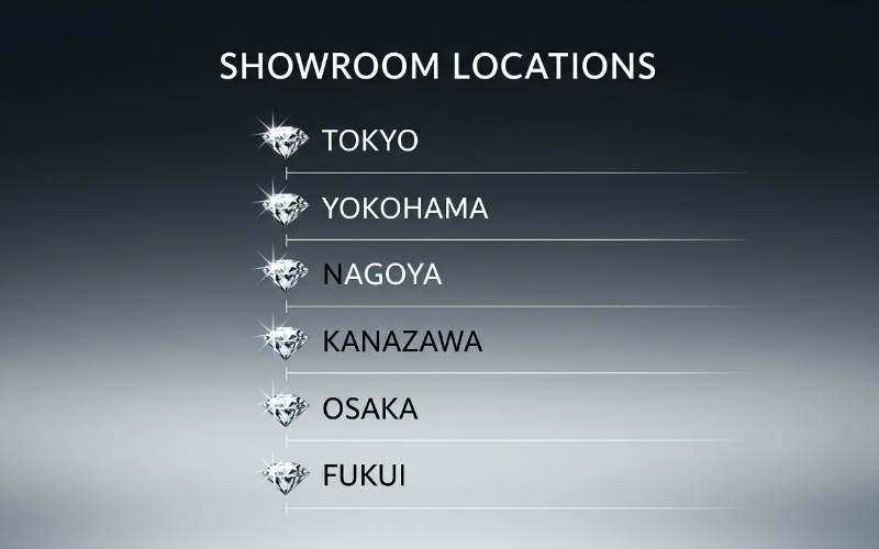 全国のブリリアンスプラスショールーム一覧