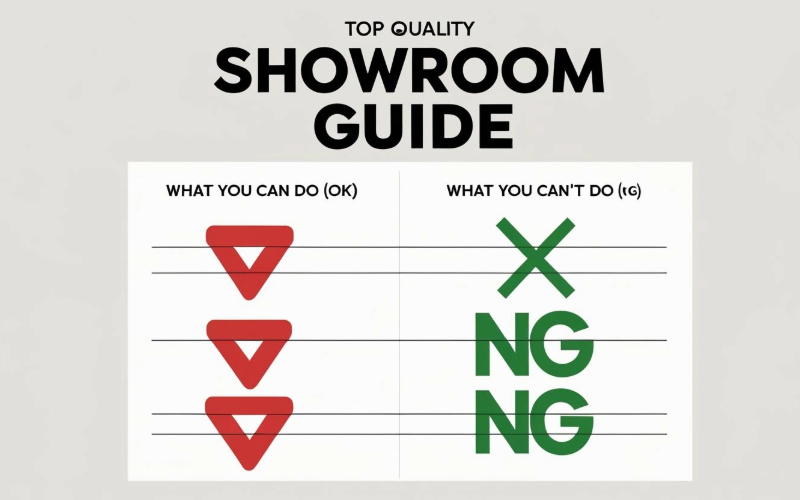 ブリリアンスプラスのショールームで出来ること