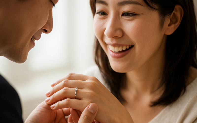 ダイヤモンドシライシで人気の婚約指輪の価格帯