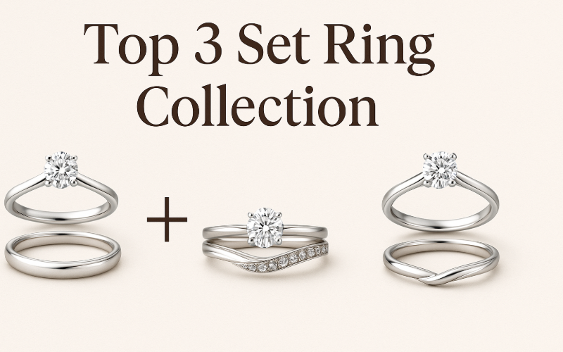 ダイヤモンドシライシのセットリング人気3選
