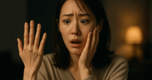 ダイヤモンドシライシの指輪を紛失して不安な女性