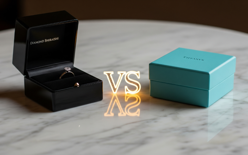 ダイヤモンドシライシとティファニーの比較