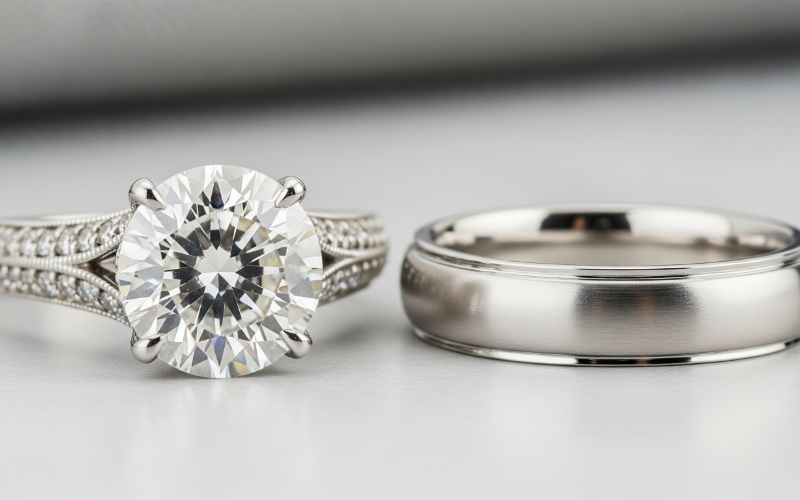 婚約指輪と結婚指輪のデザインの違い