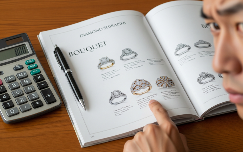 ダイヤモンドシライシ「ブーケ」の値段