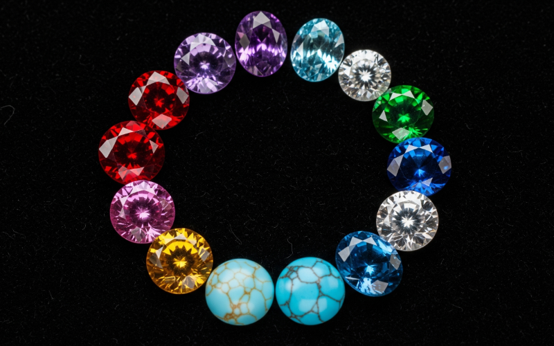 シークレットストーンで選べる誕生石