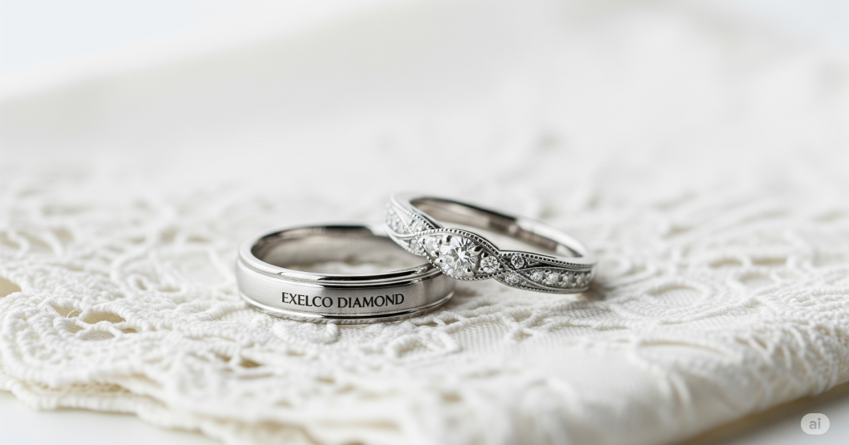 エクセルコダイヤモンドの結婚指輪