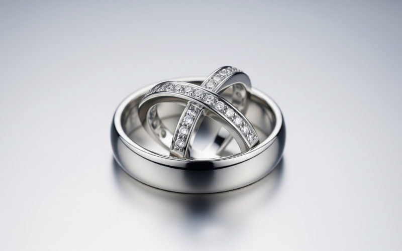 エクセルコダイヤモンドの結婚指輪「シャンスエターナル」