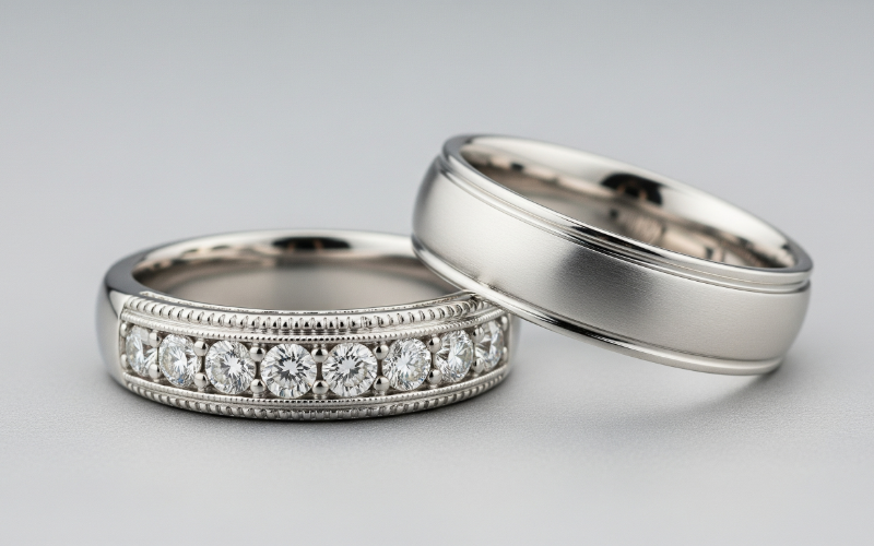 エクセルコダイヤモンドの結婚指輪「エリザベート」