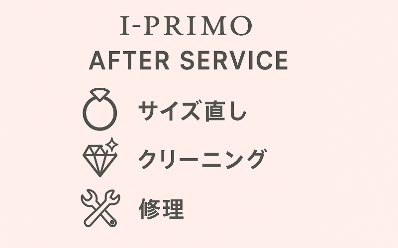 アイプリモのアフターサービス一覧