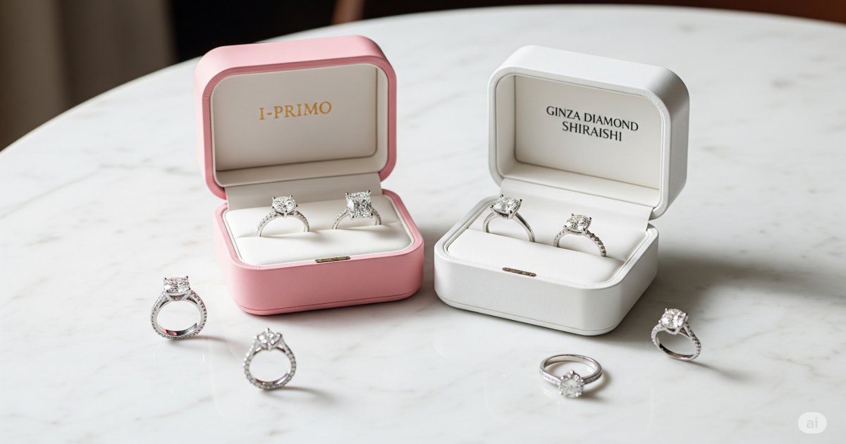 アイプリモと銀座ダイヤモンドシライシの比較