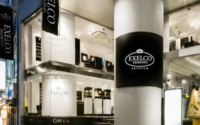 エクセルコダイヤモンド銀座店の場所